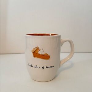 Rae Dunn Little Slice of Heaven Pumpkin Pie Mug